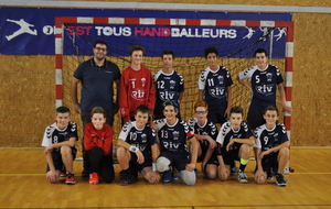 -15 masculins : 13/10/18 @ St Chamond Handball Pays du Gier